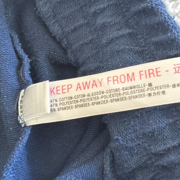 Free People Movement Navy Blue Sweatpant Joggers - Size S - Picture 9 of 9